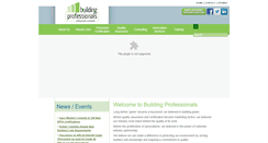 Desktop Screenshot of buildingprofessionals.com